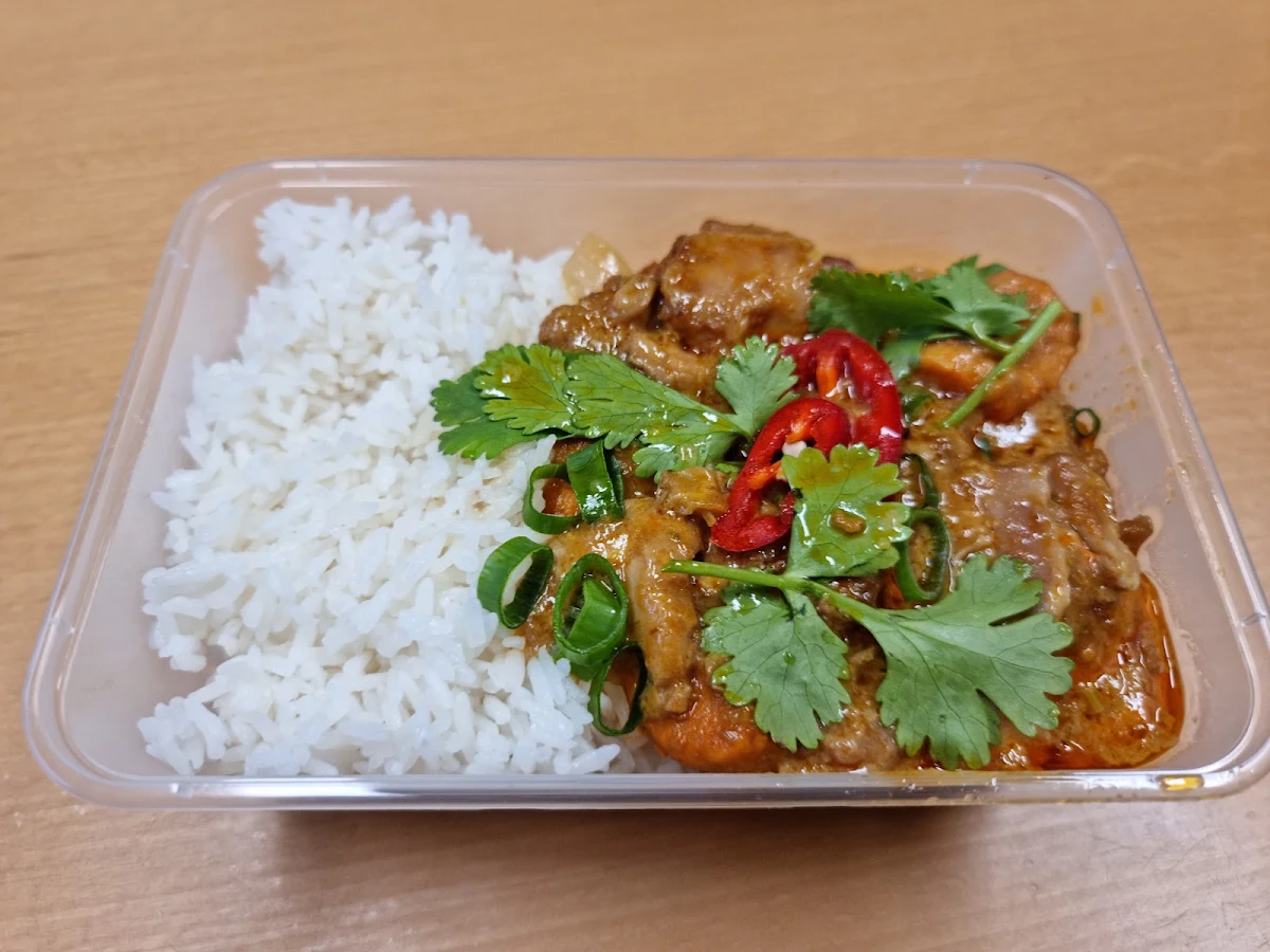 Curry Chicken with Rice