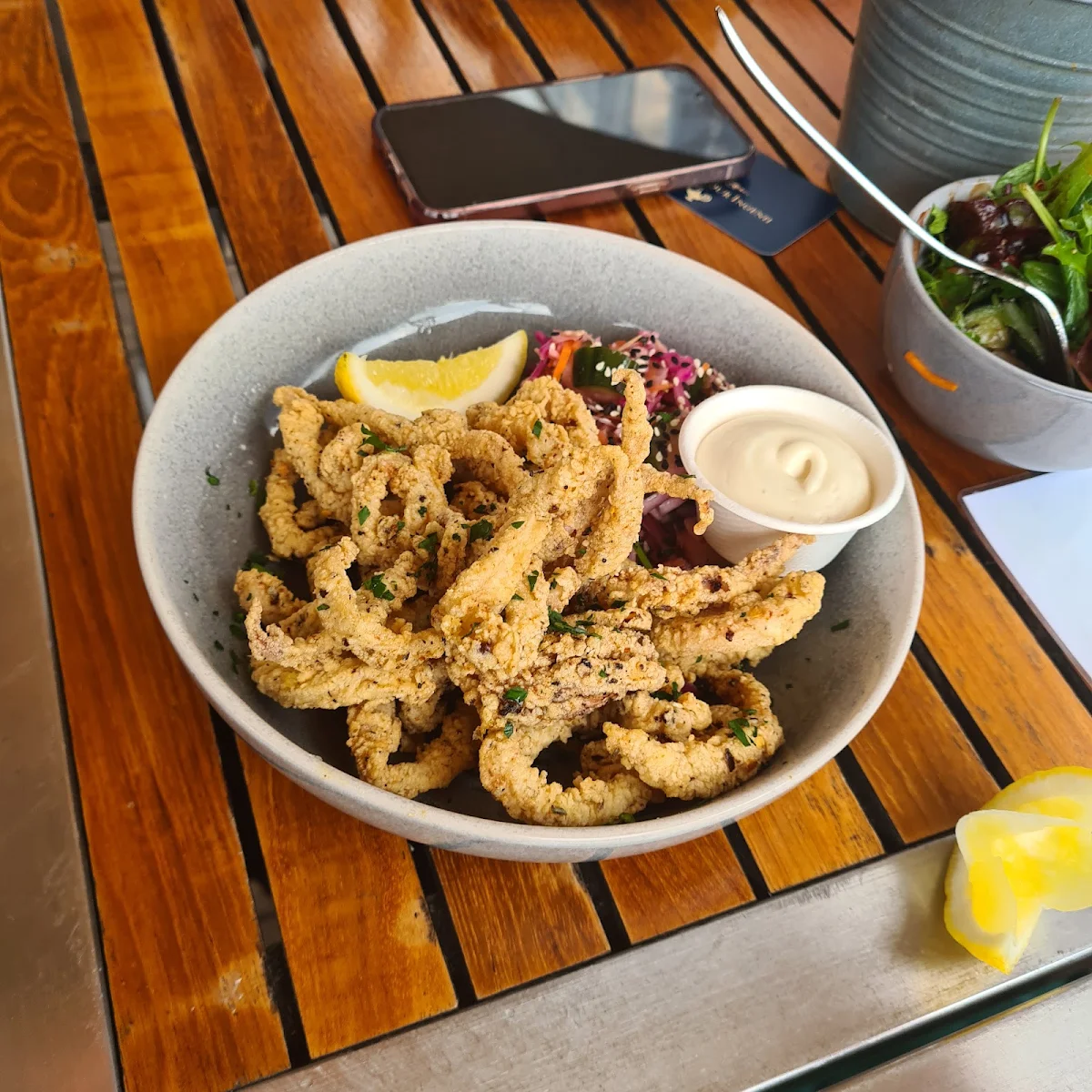 Lemon Pepper Squid
