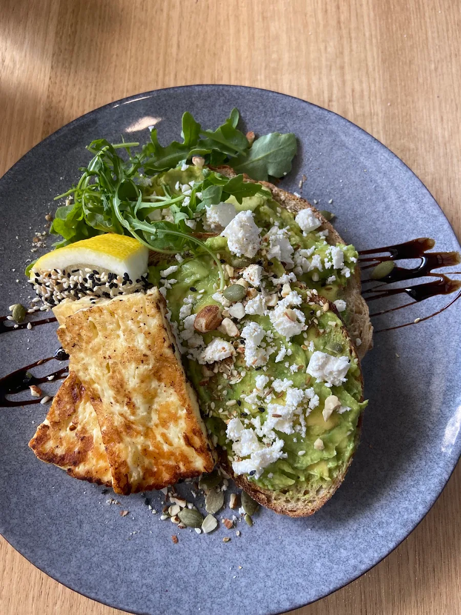 Smashed Avocado with Feta
