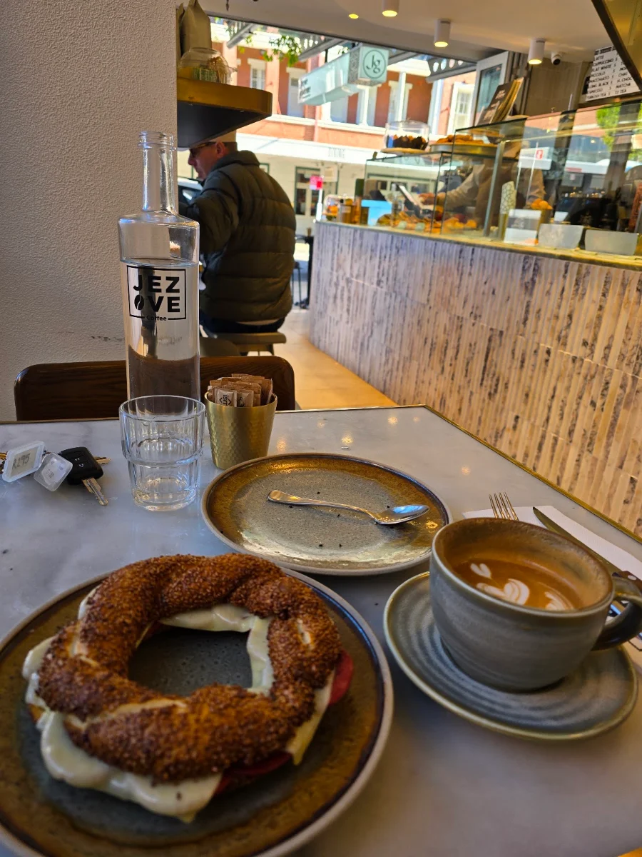 Simit, Jezve Coffee & Gözleme
