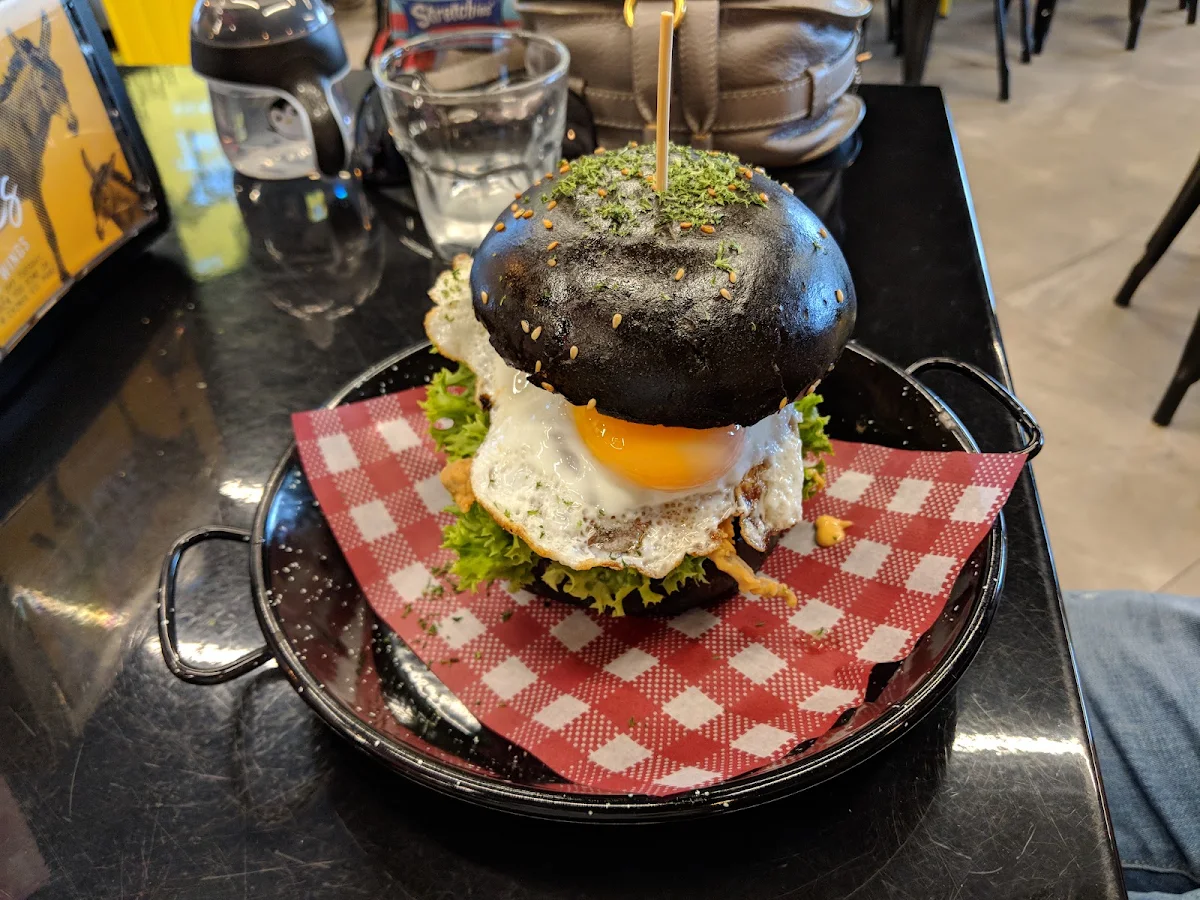 Charcoal Beef Burger