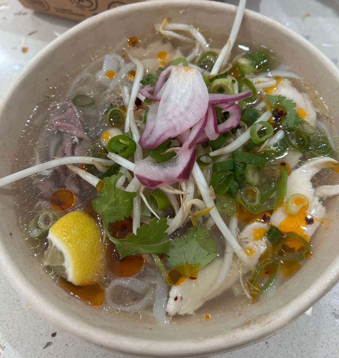 Beef and Chicken Noodles