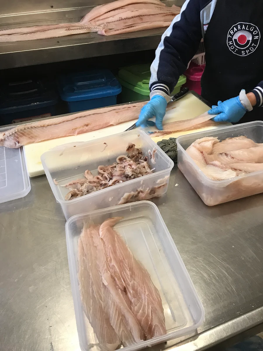 Freshly Hand Cut Fried or Grilled Flake Gummy Shark