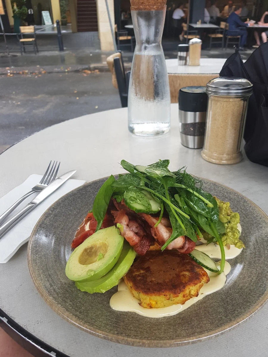 Corn Cakes, Indigo Double Bay