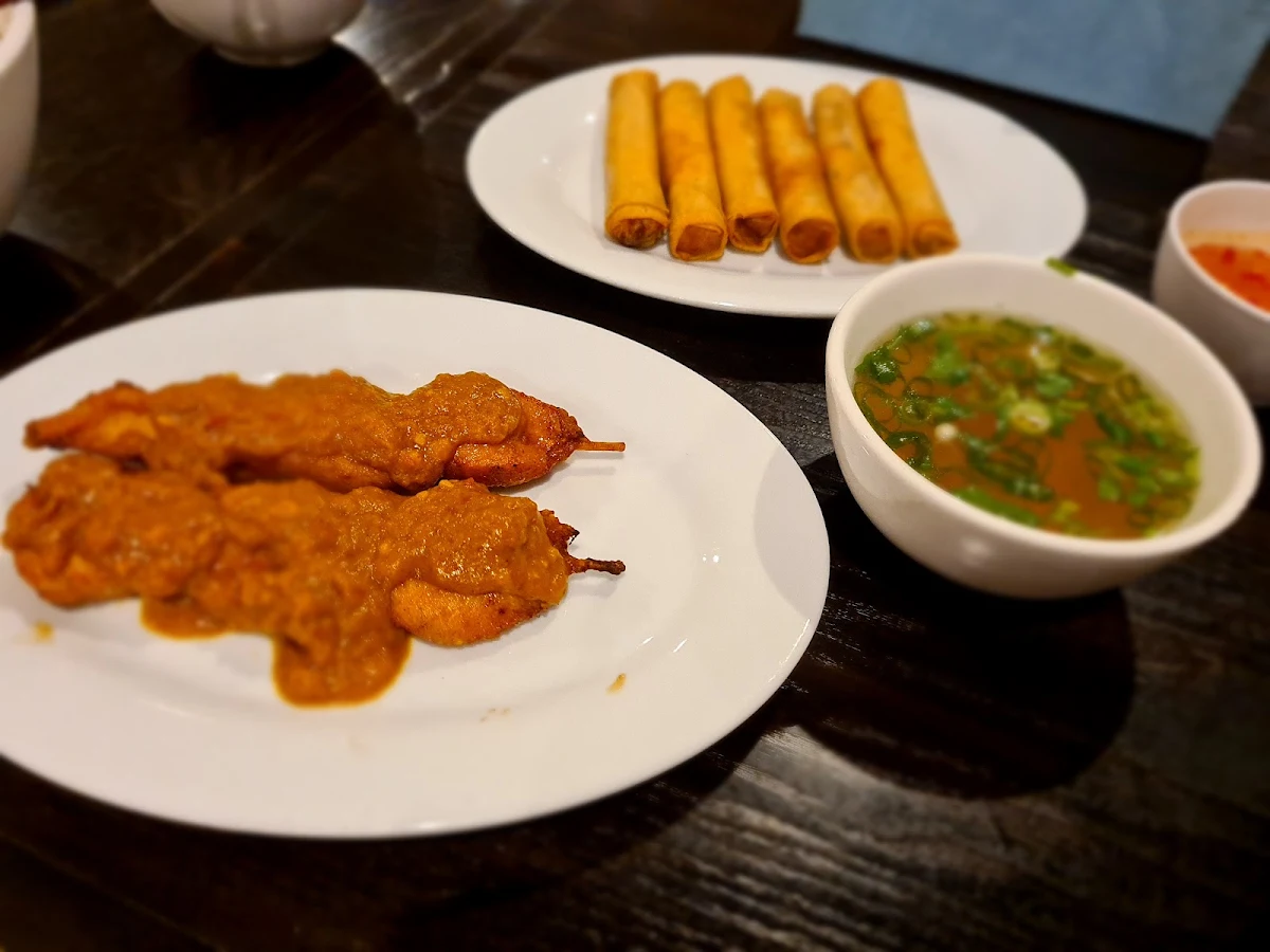 Satay Chicken Spring Rolls, Hao Vinh