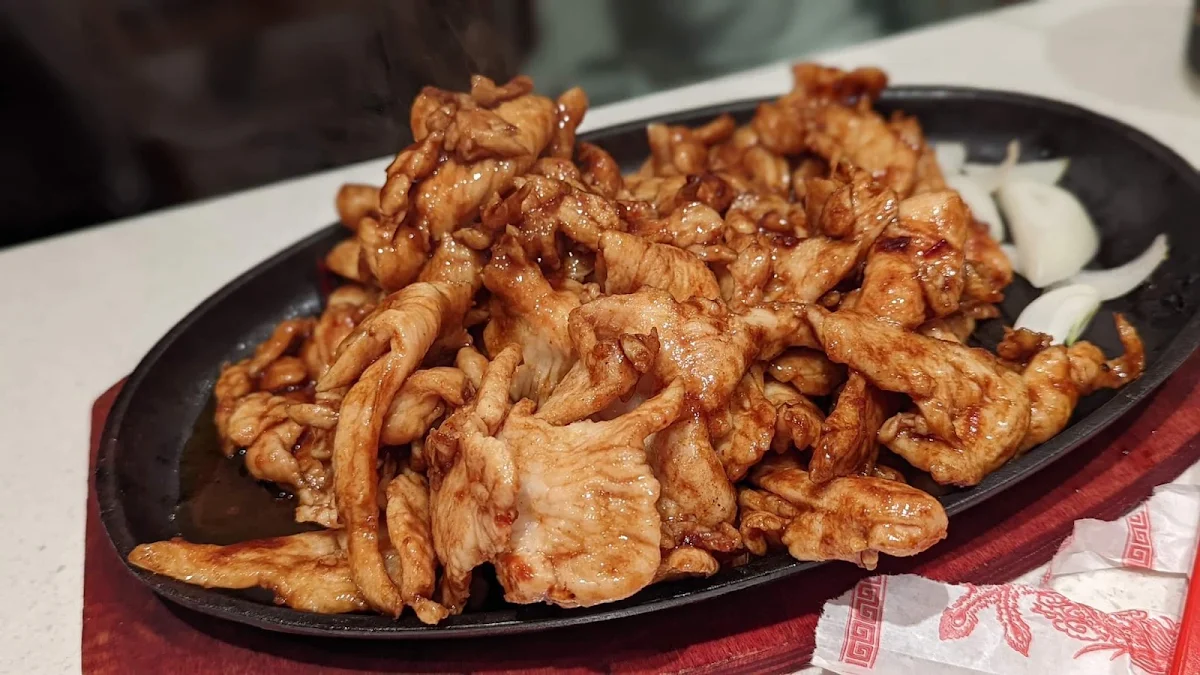 Sizzling Mongolian Chicken