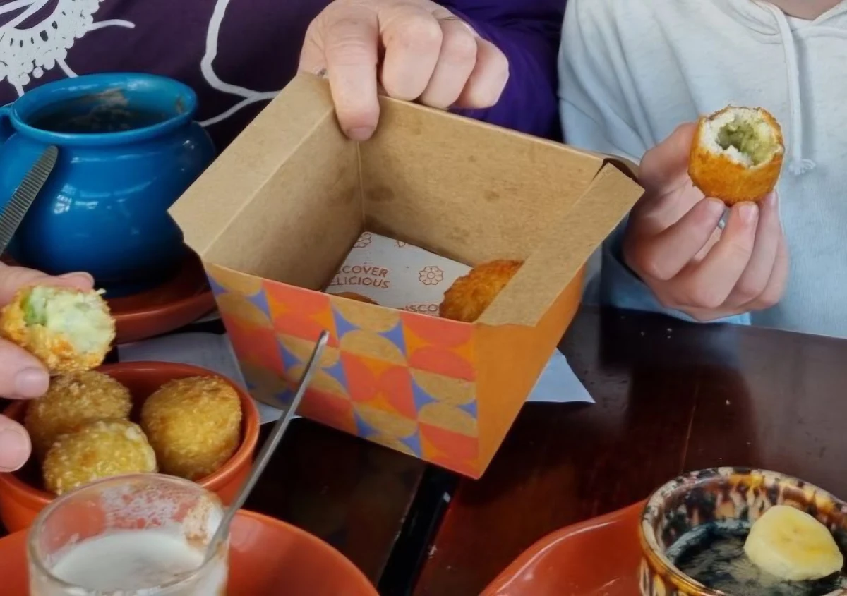 Garlic Chicken Bites and Potato Bites