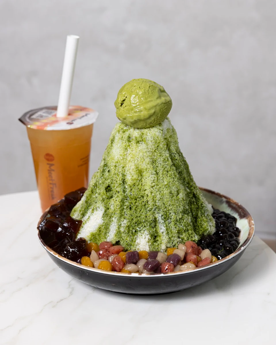 Matcha Shaved Ice, Meet Fresh Chatswood