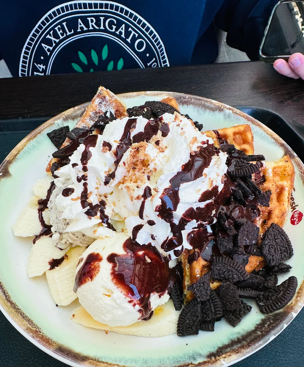 Oreo Waffle, Meet Fresh Chatswood