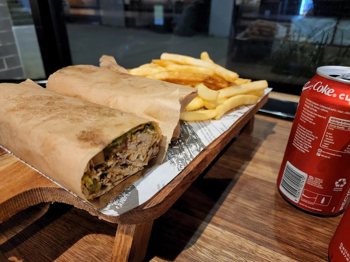 Pulled Chicken Wrap, Skewered lawson