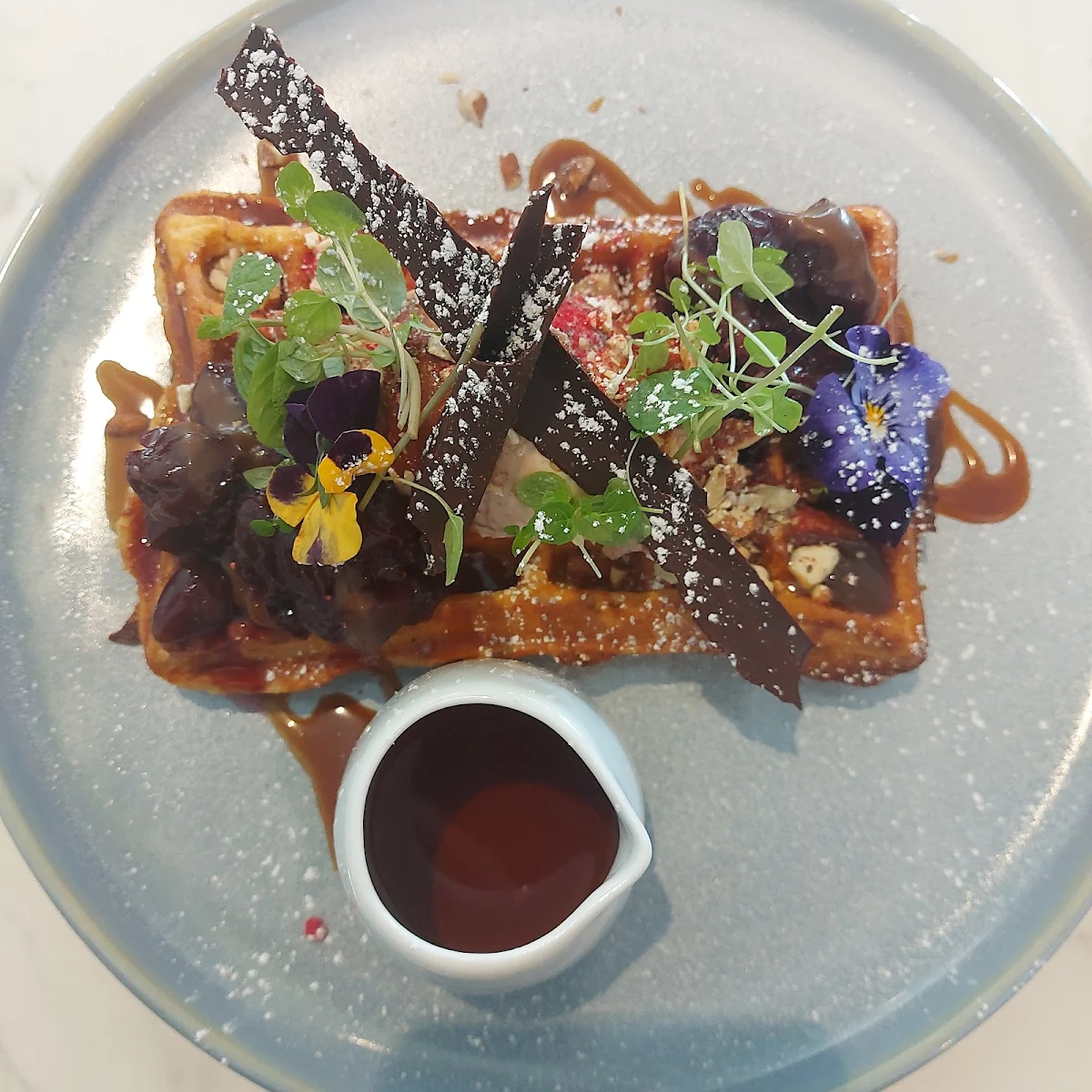 Black Forest Buttermilk Waffle