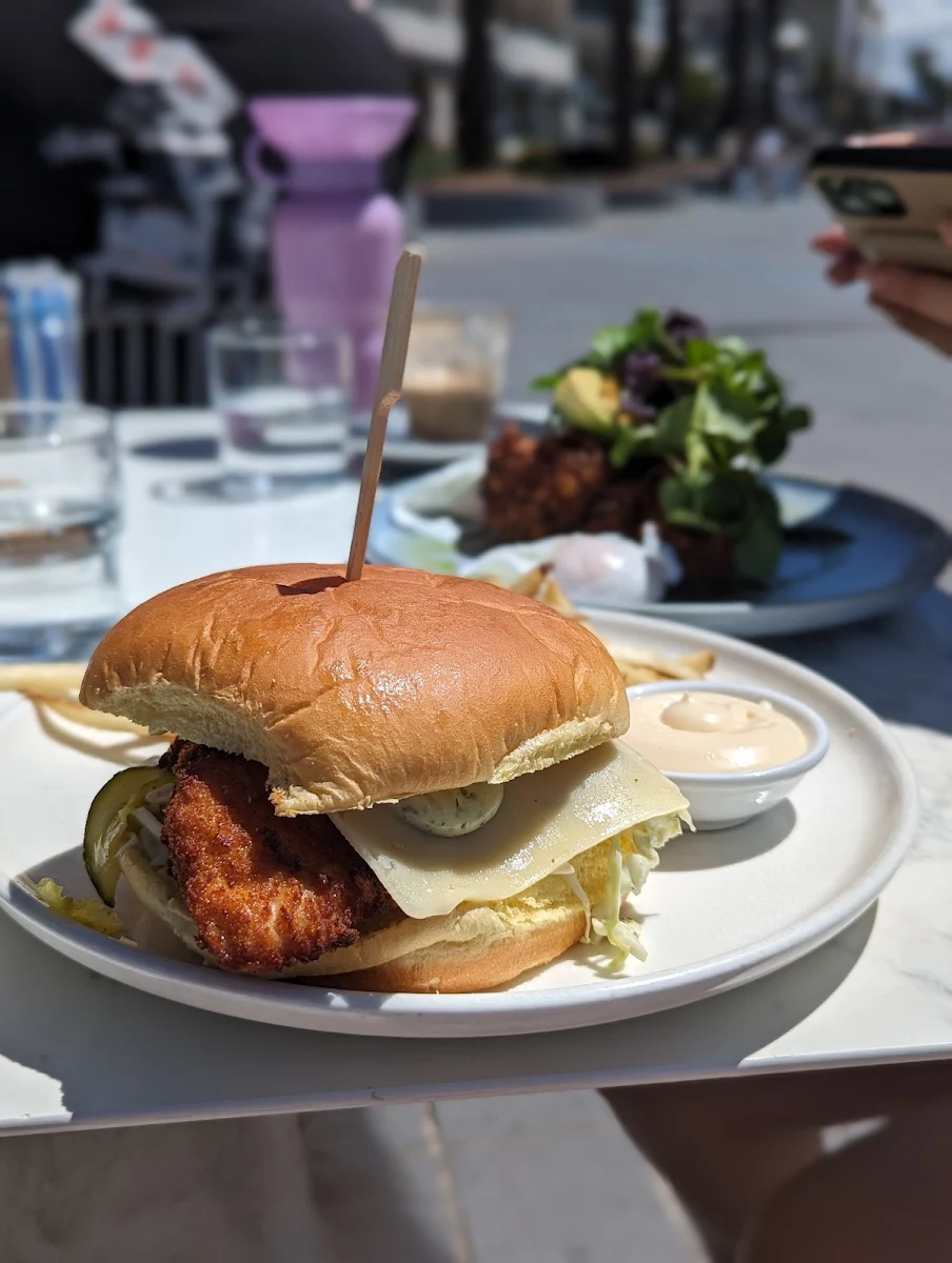 Chicken Schnitzel Burger