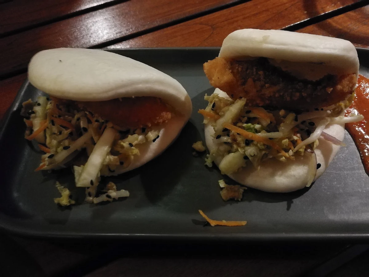 Bao Bun Snapper Fish, The Cabin Small Bar