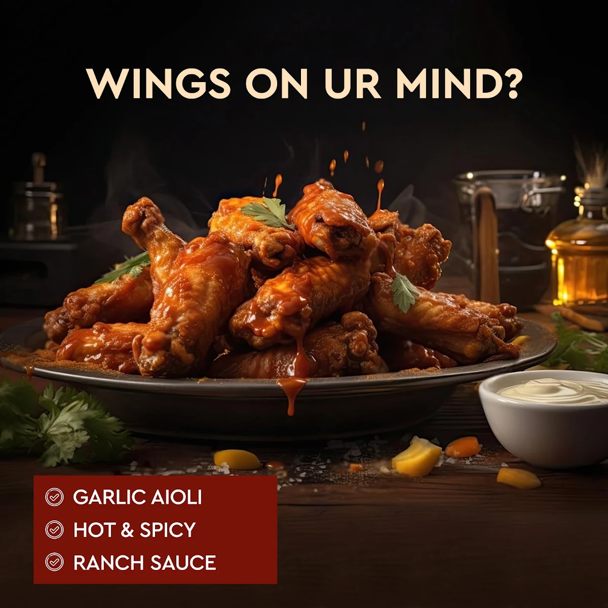 Buffalo Wings, Panchos Pizza