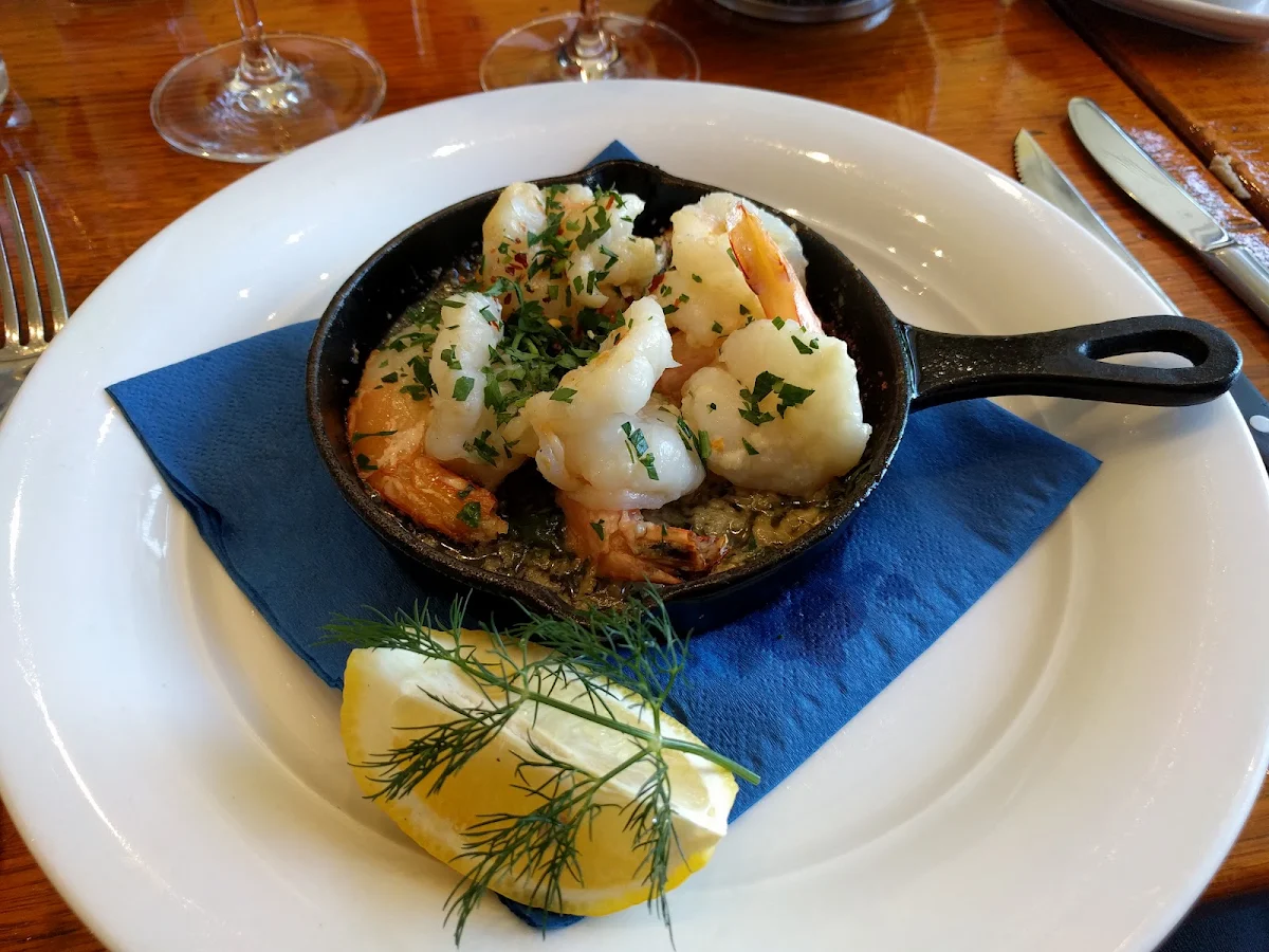 Garlic Prawns in Olive Oil