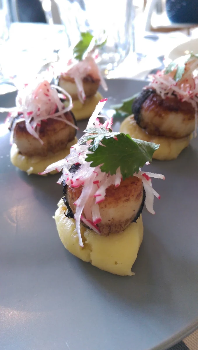 Scallops, The Wine Barrel