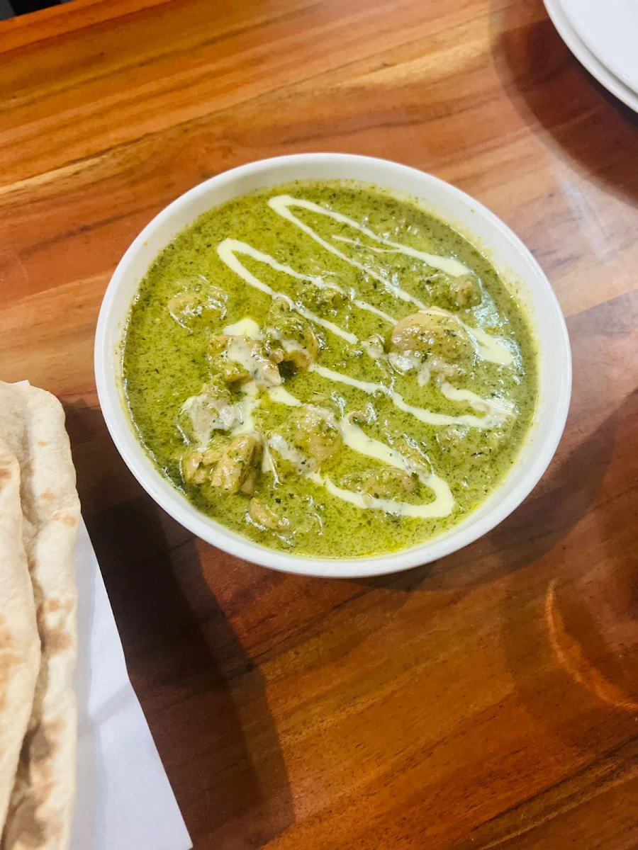 Chicken Hara Masala