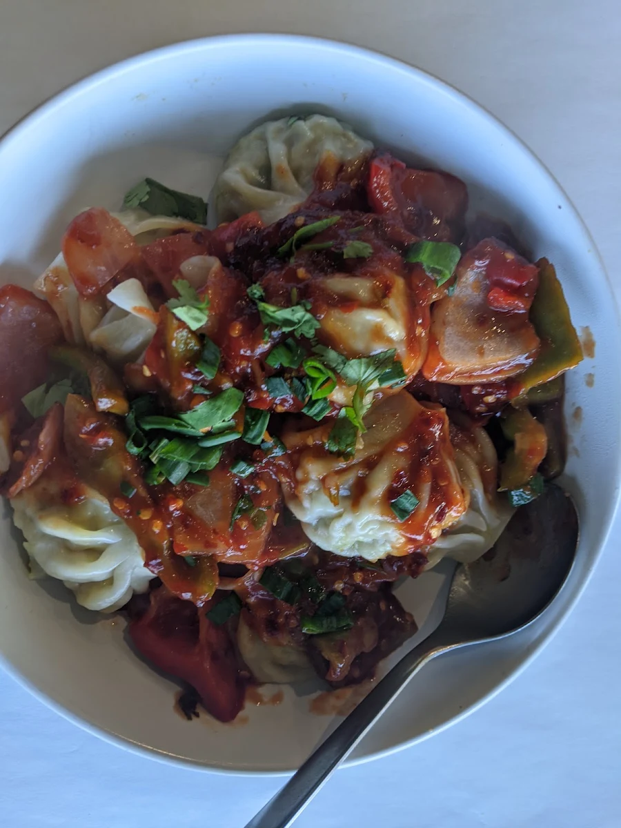 Chilly Veg Momo