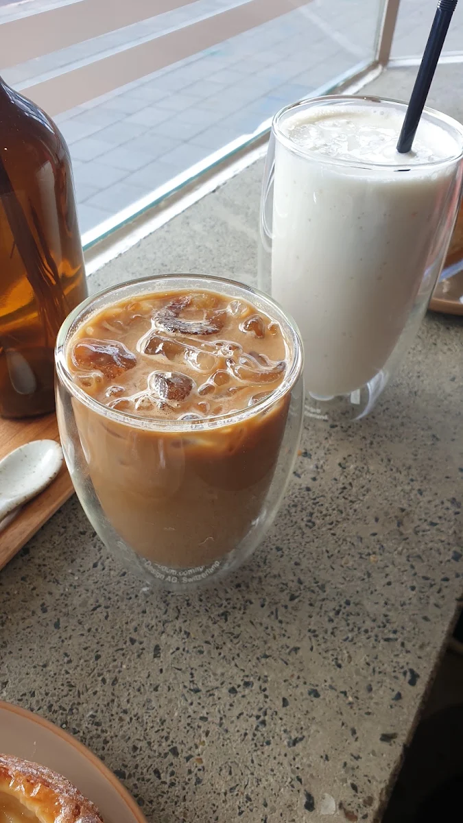 Iced Soy Latte
