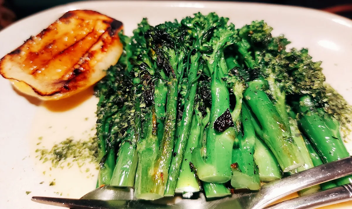 Charred Chinese Broccoli