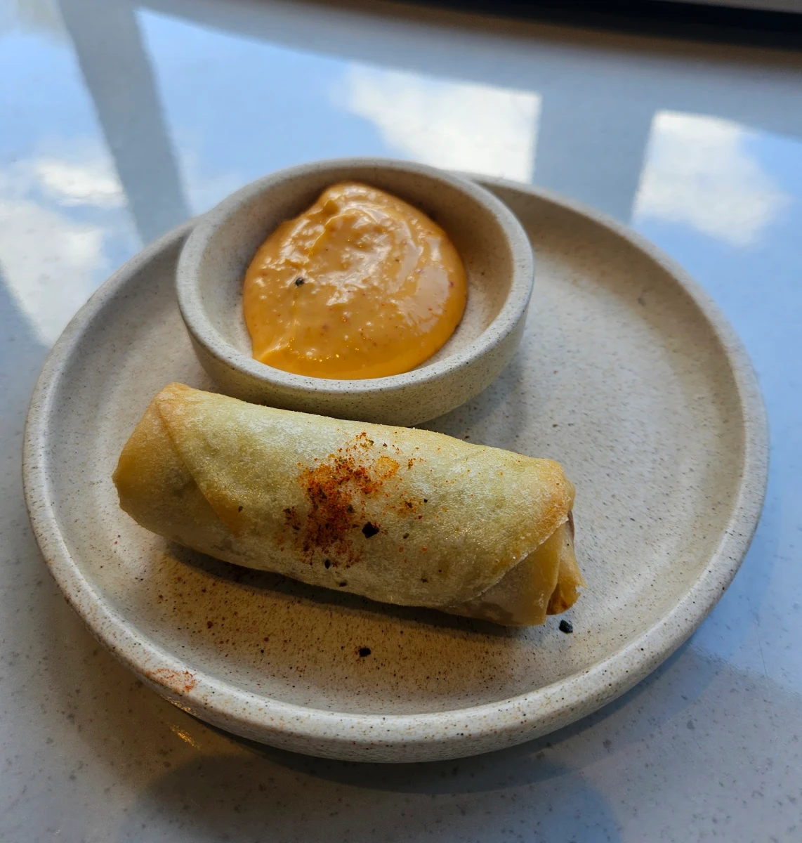 Wagyu Cheesesteak Spring Roll