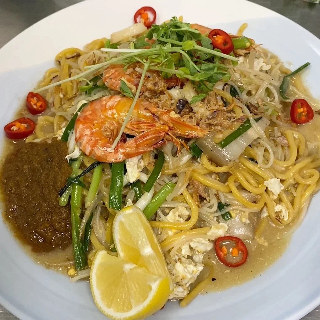 Singapore Stir-Fried Noodles