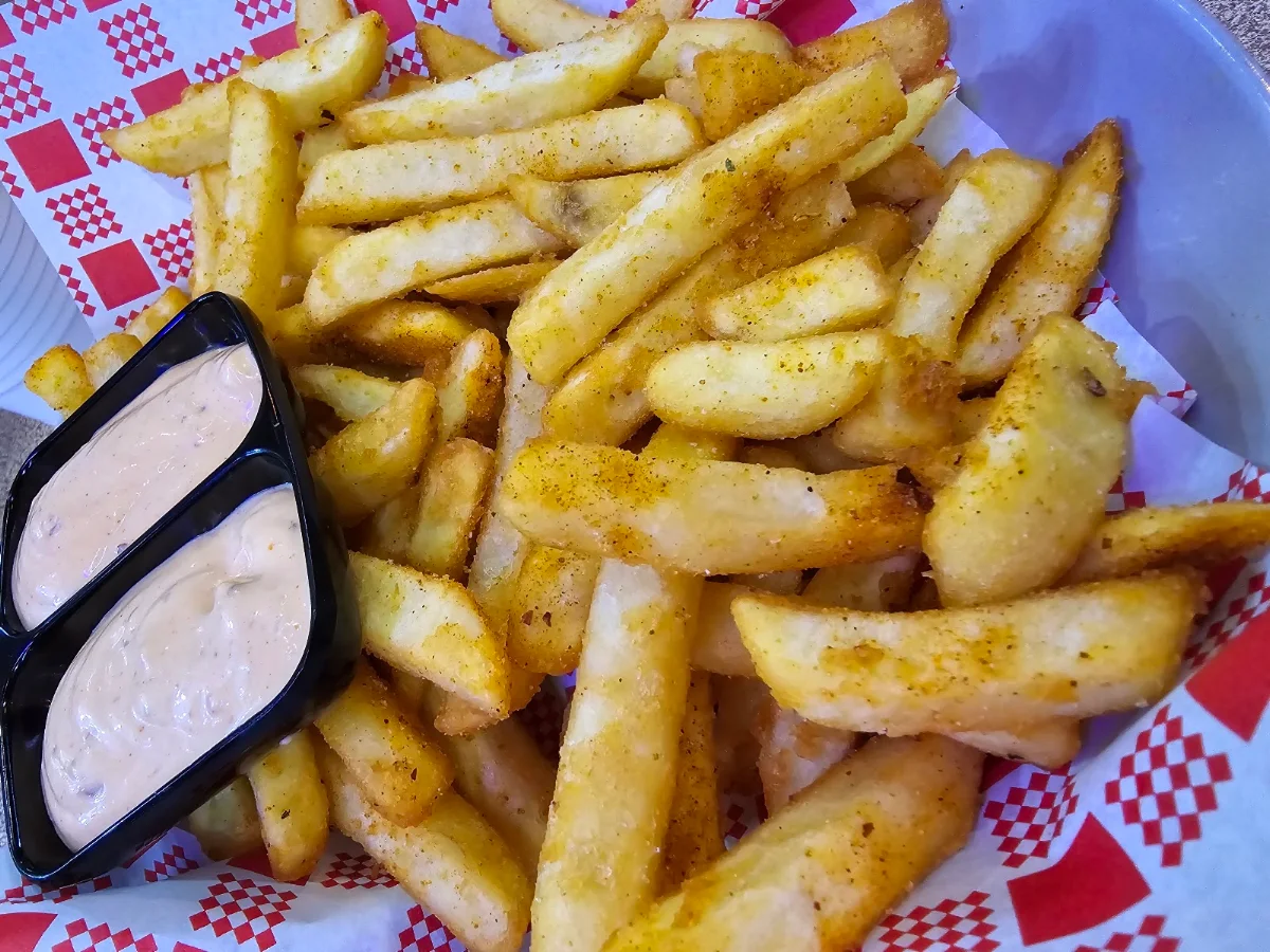 Fries, Navi’s pizza pasta parramatta