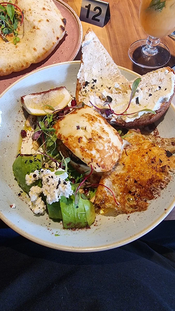 Eggplant and Haloumi Stack, The Wither's Eatery