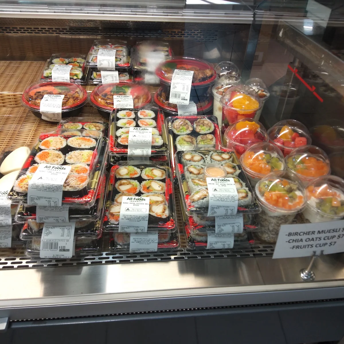 Sushi, Farrington's Cafe