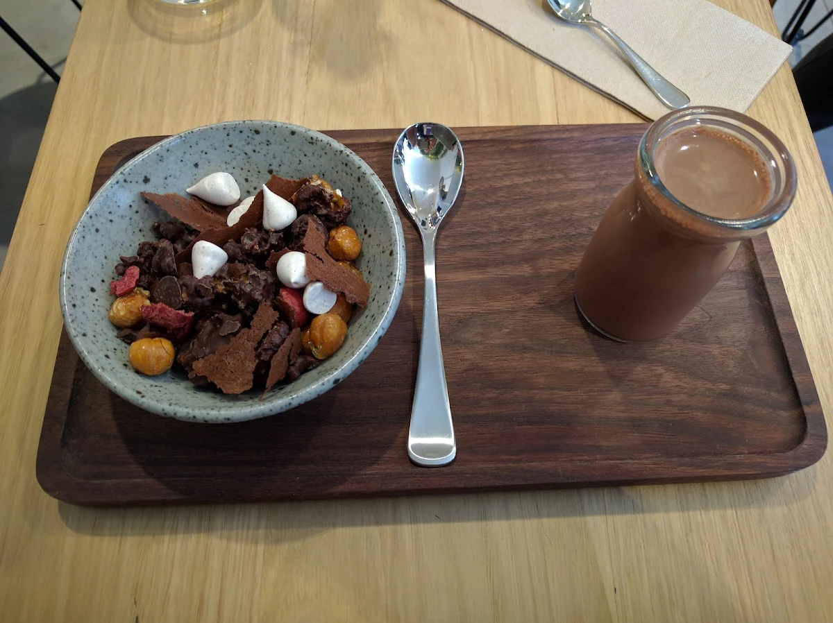 Chocolate Cereal Sundae