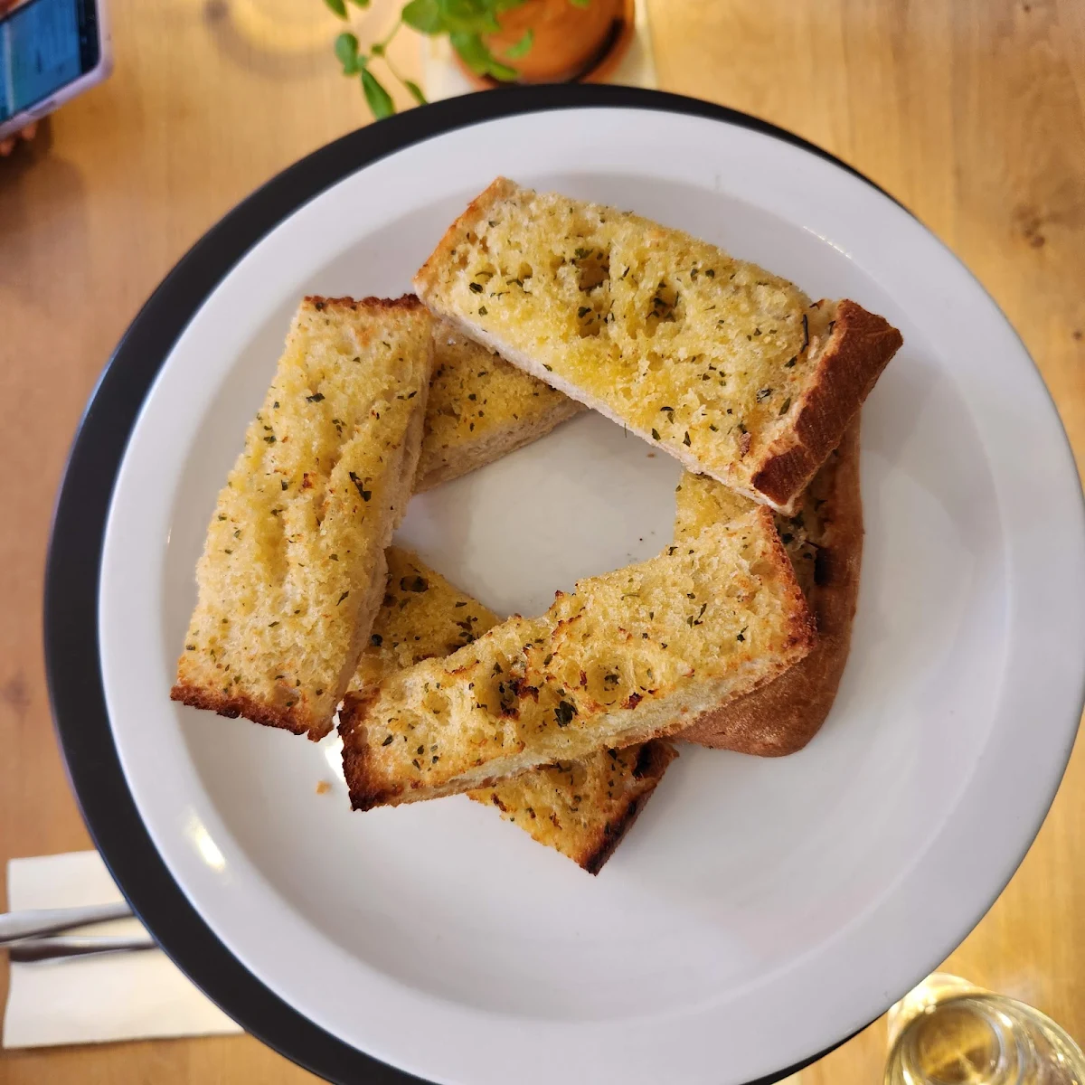 Garlic Bread, Vapiano Bourke Street Mall