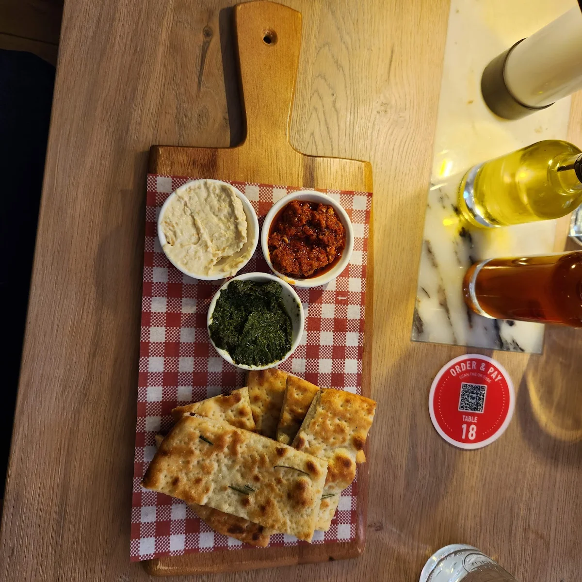 Pita Bread, Vapiano Bourke Street Mall