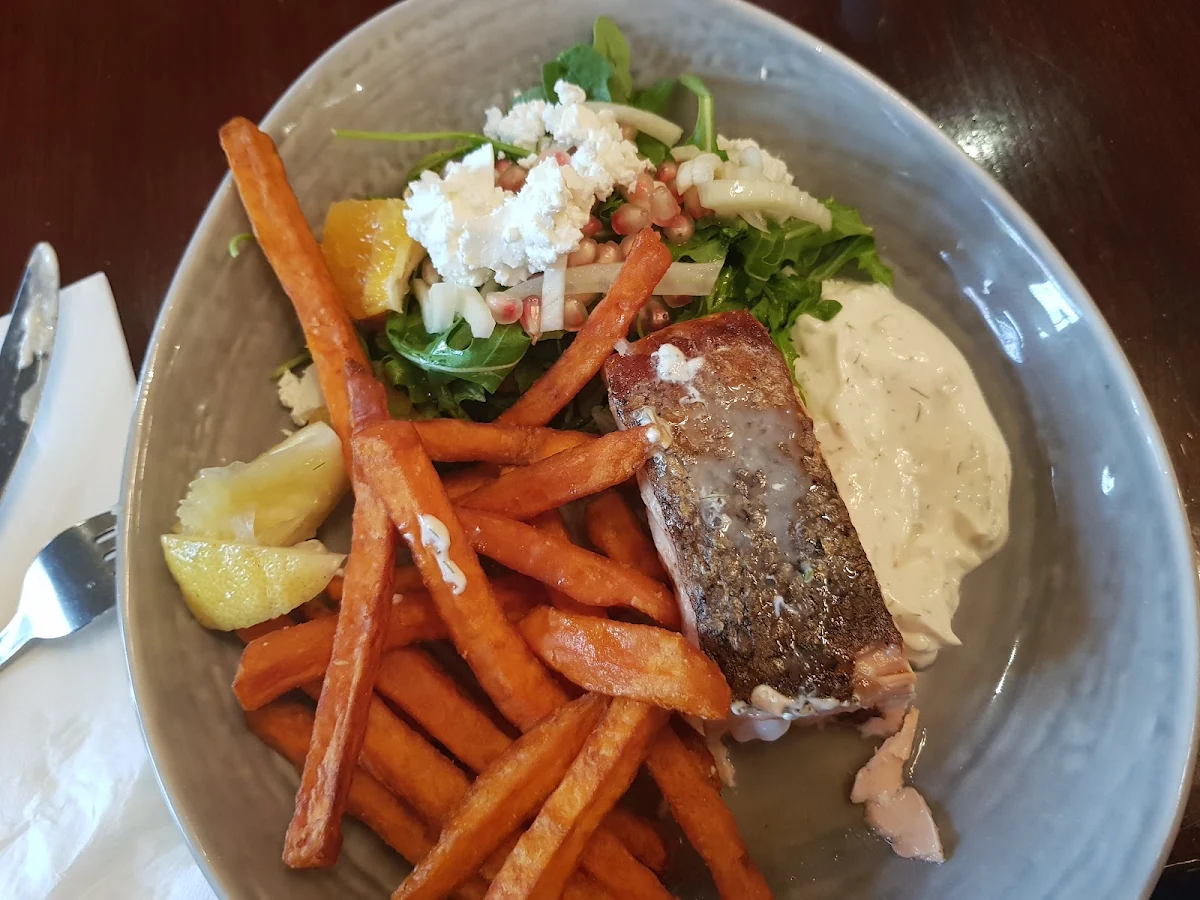 Salmon Sweet Potato