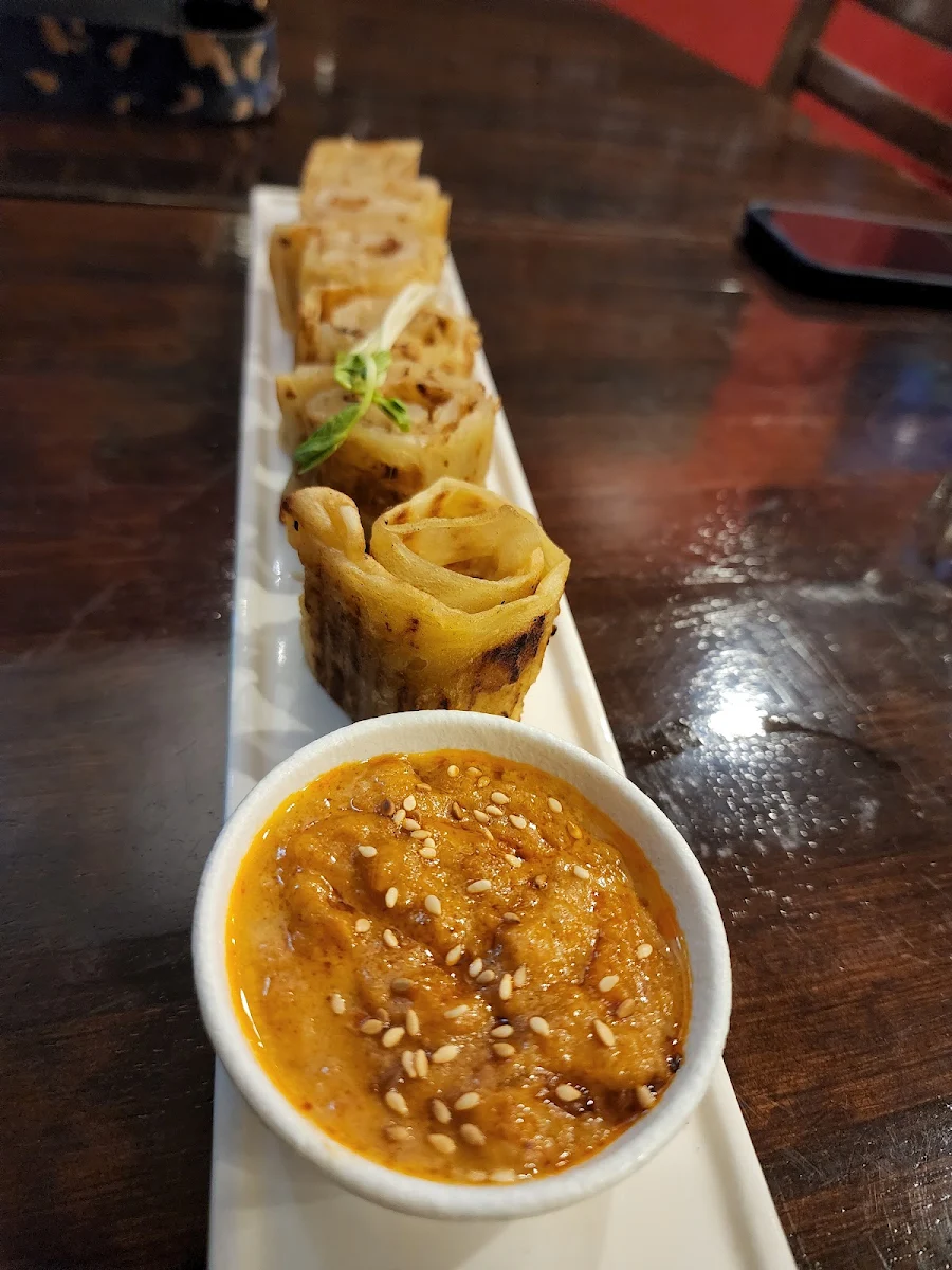 Roti Bread, Ped's Kafé Thai Restaurant