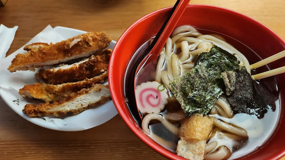 Karaage Chicken Udon Noodles