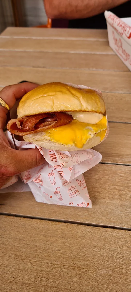 Bacon Egg and Cheeseburger