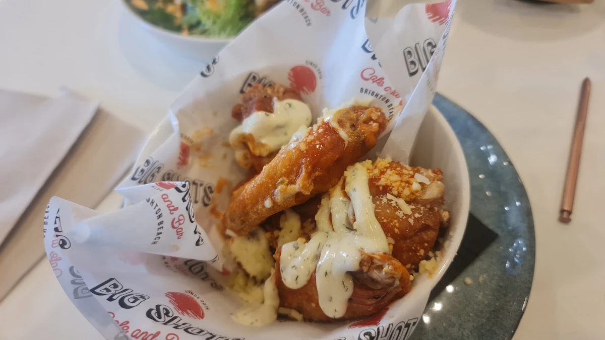 Wings, Big Shots Cafe - Brighton
