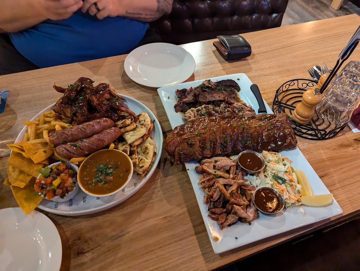 Rib Combo, Slow Smoke Bistro