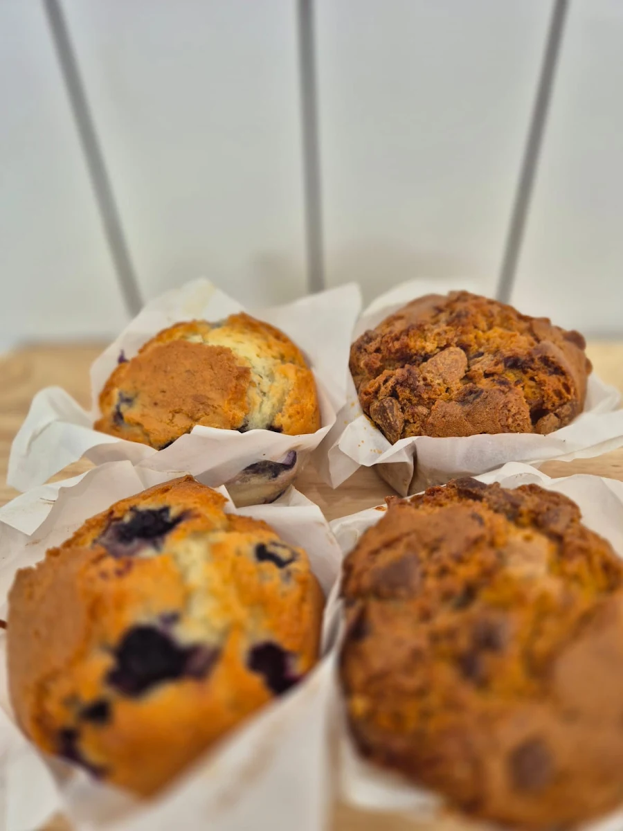 Muffins, Early Bird Cafe Browns Plains