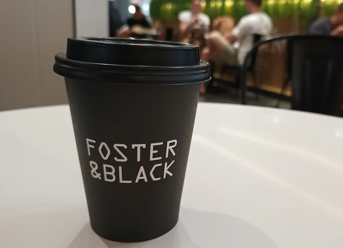 Caffè Latte, Foster & Black Specialty Coffee Chermside