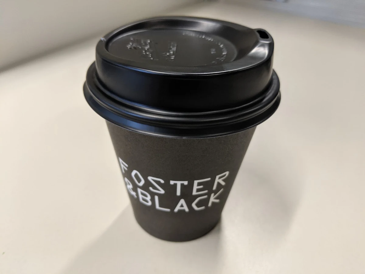 Piccolo Latte, Foster & Black Specialty Coffee Chermside