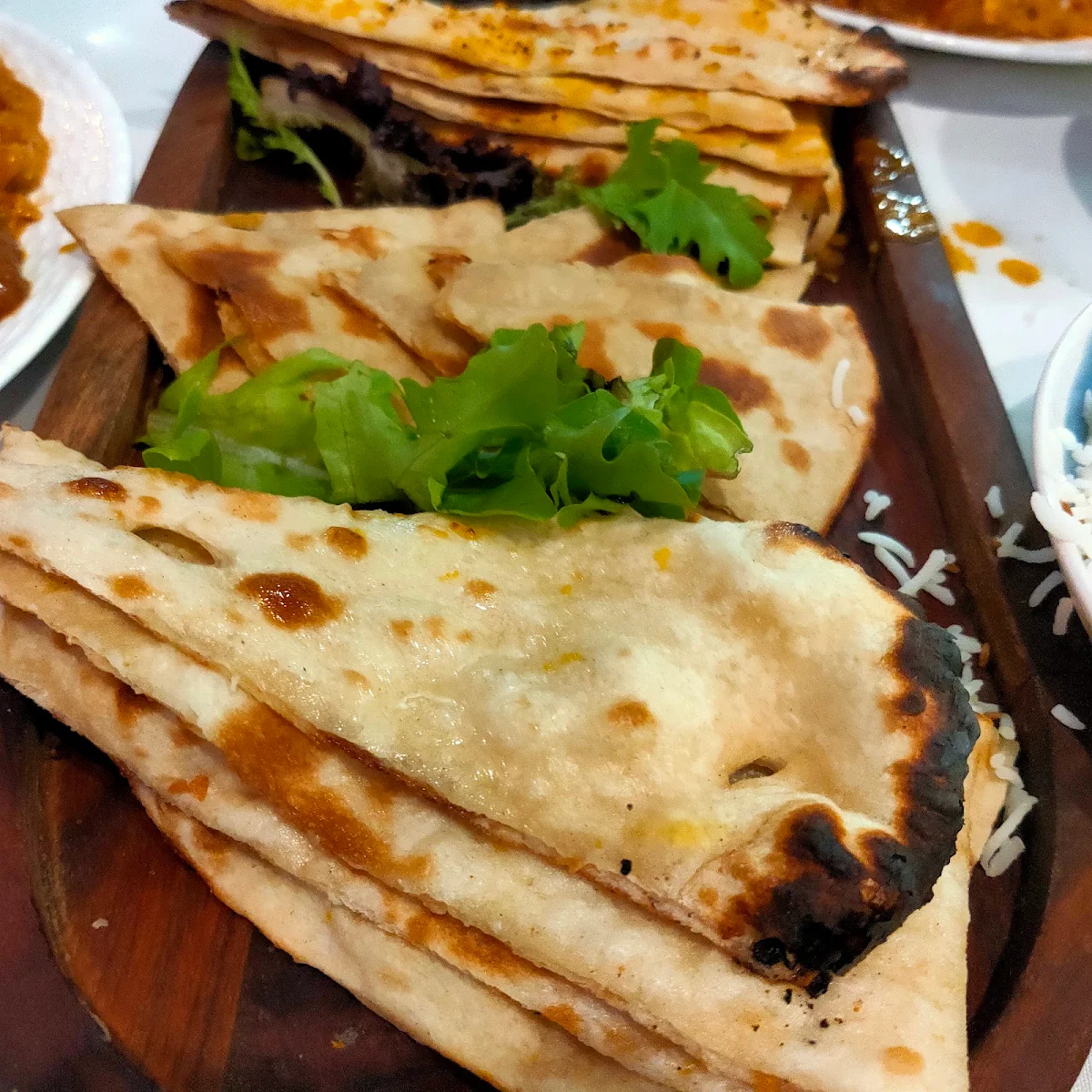Mixed Nan Bread, Indian Empire