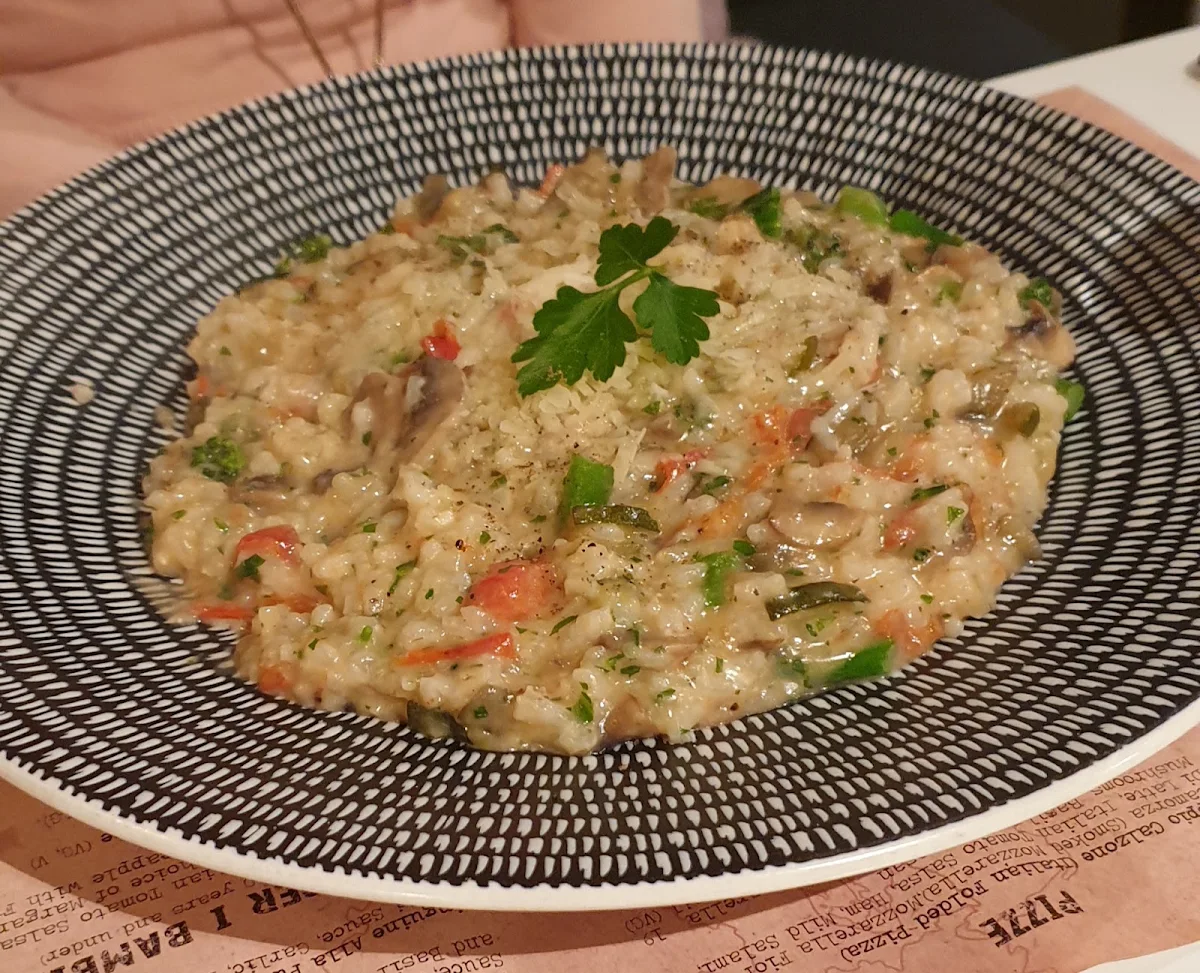 Vegetable Risotto, DoppioZero Pizzeria and Wine Bar