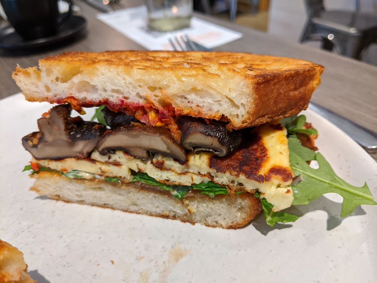 Mushroom Toastie