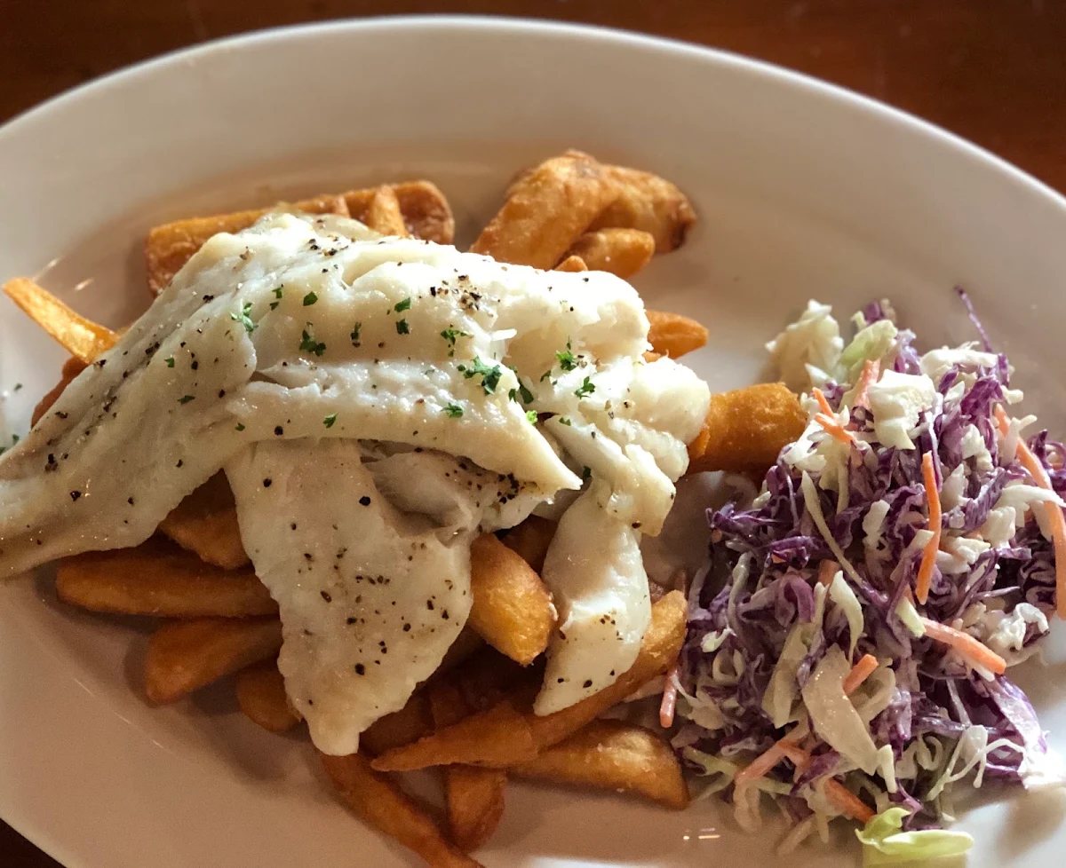 Grilled Fish N Chips, D'Arcy Arms