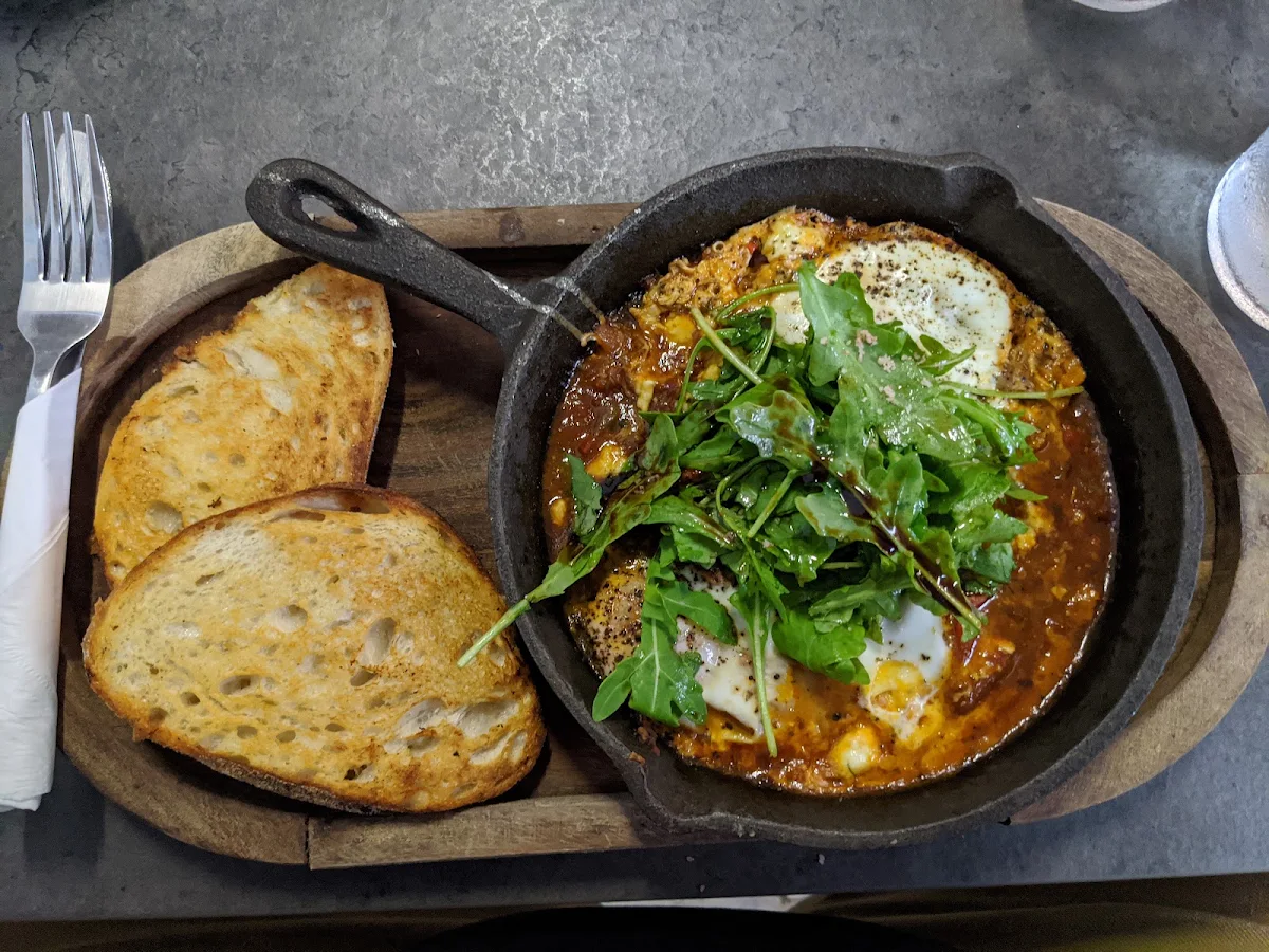 One Pan Eggs, One Block Back