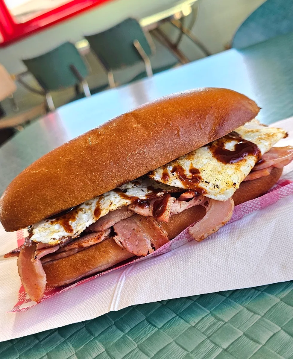 American Hoagie - Double Bacon and Egg