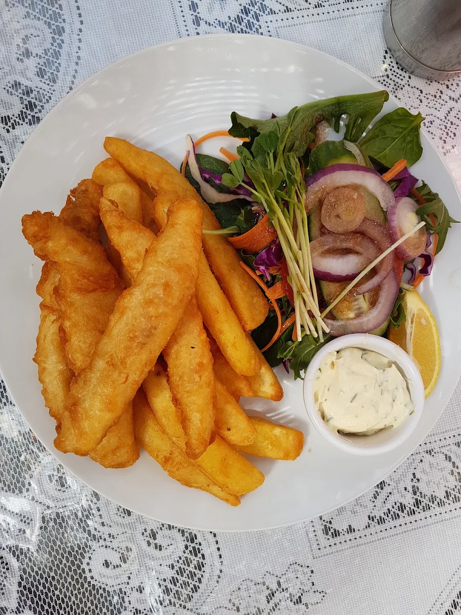 Fish N Chips, The Servants Quarters Tearooms