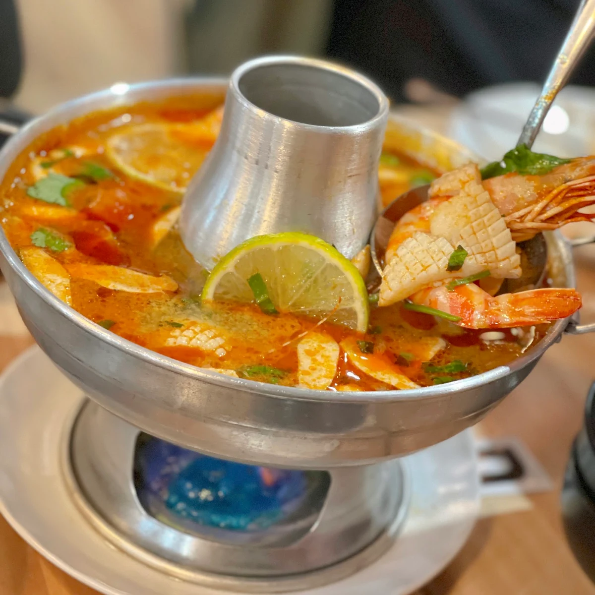 Tom Yum Vegetable Soup
