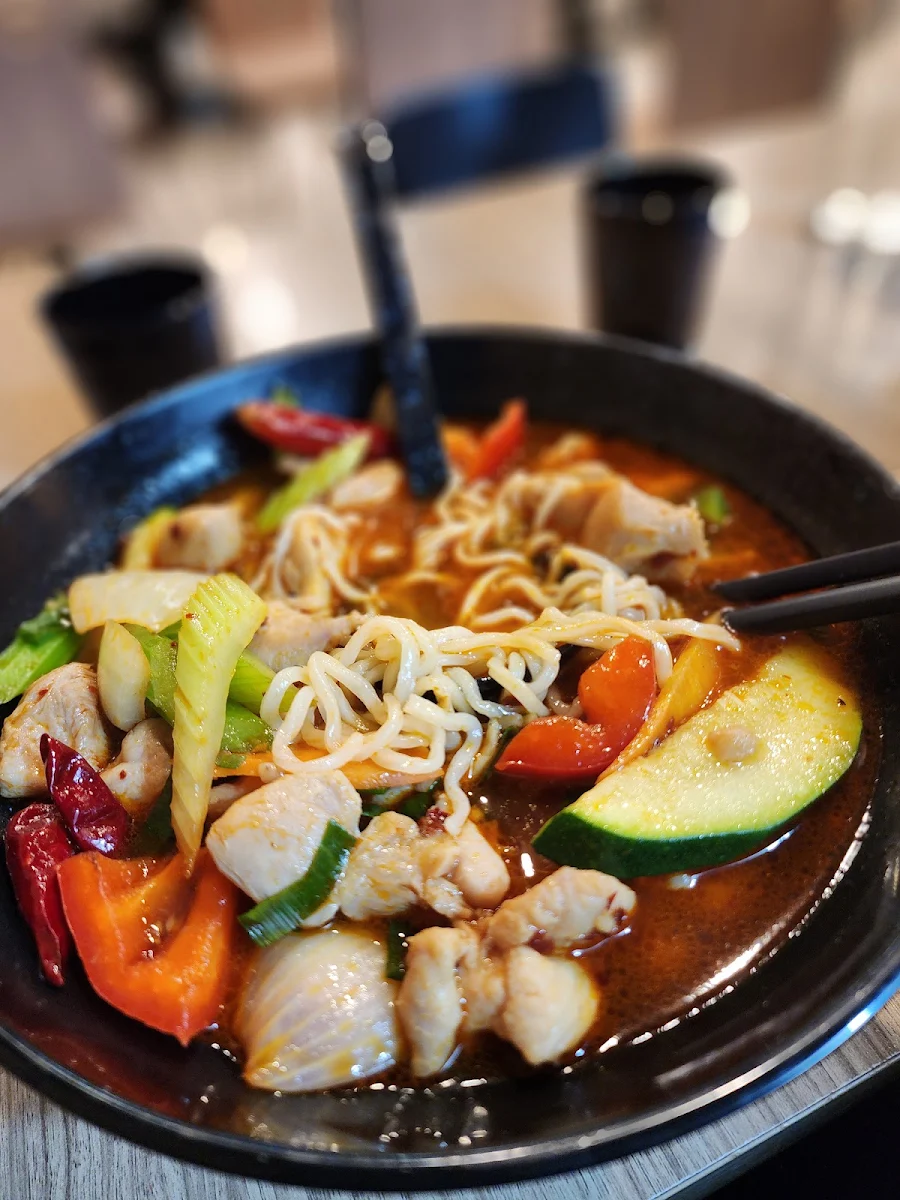 Spicy Chicken Noodle Soup